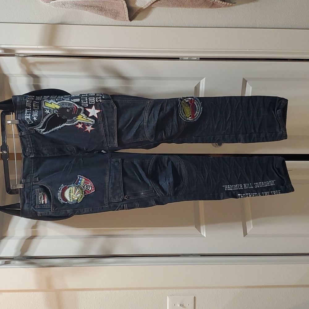 Vintage Americana denim post jeans